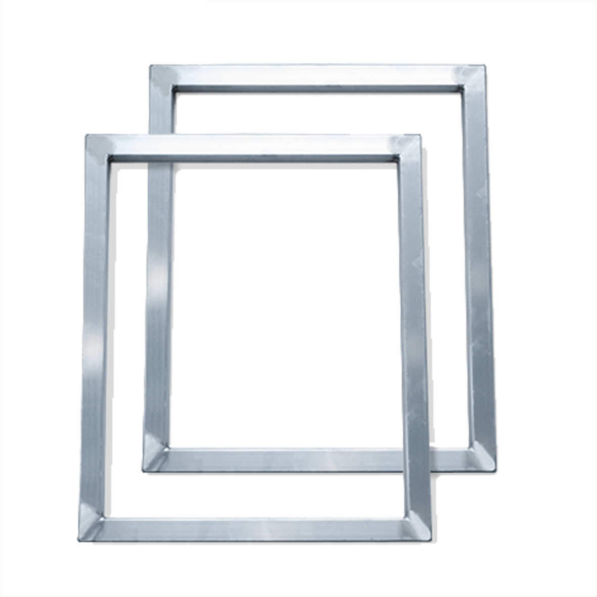 Aluminum frame for screen printing machine