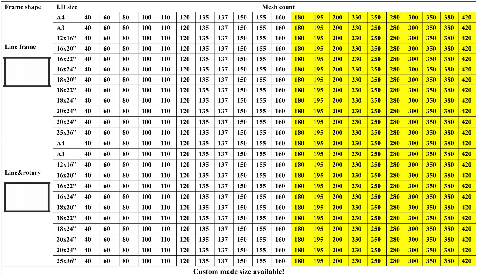 Pre-stretched line table printing frame 2.jpg