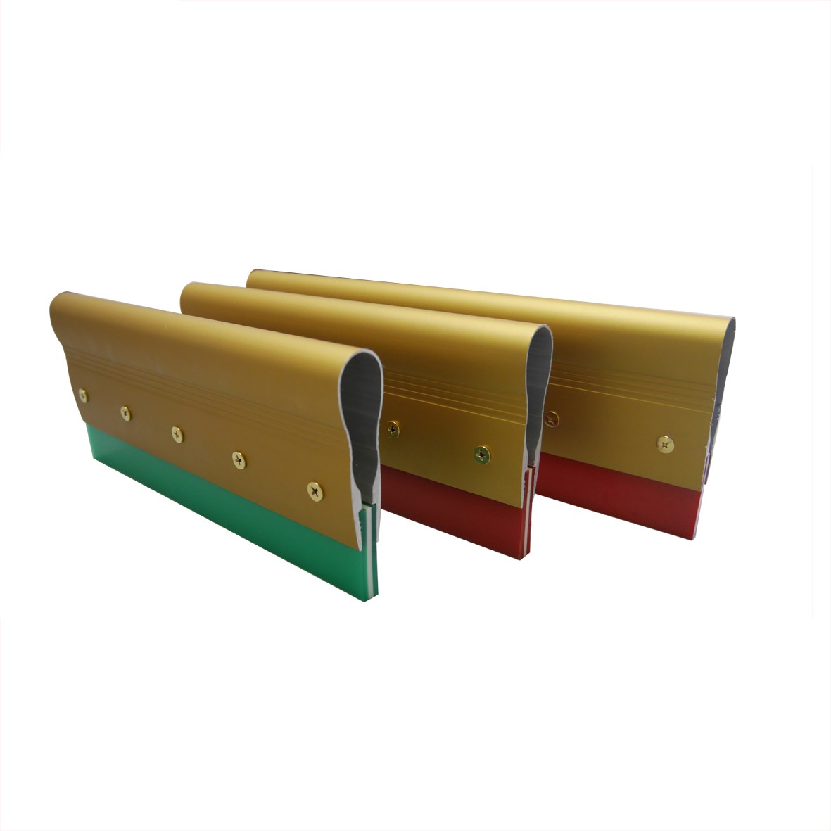 Aluminum handle rubber squeegee