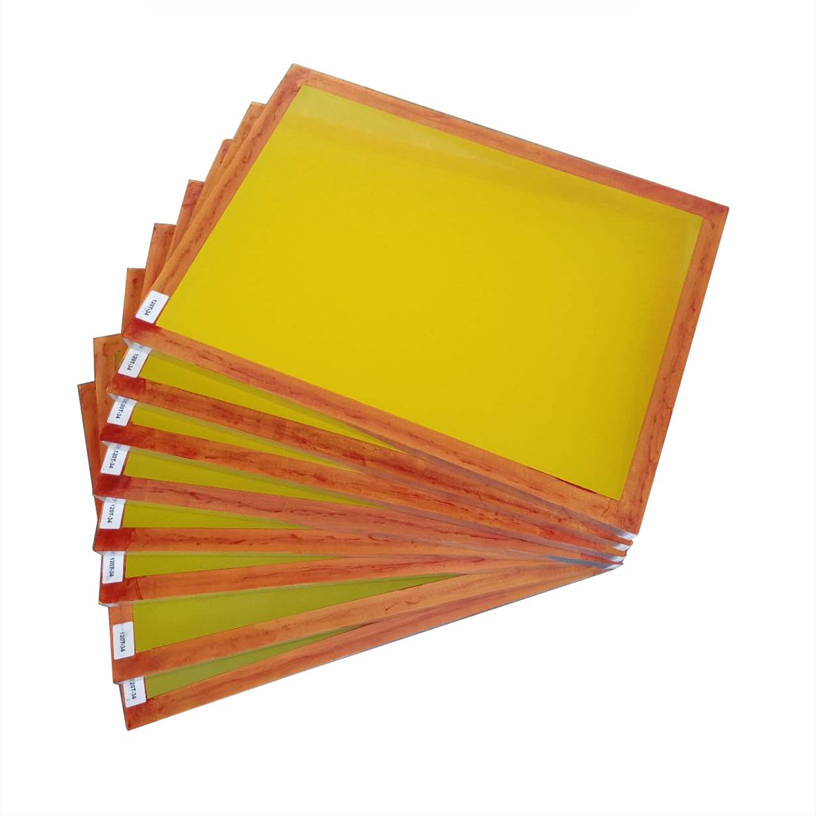 Screen printing frame for textile printing