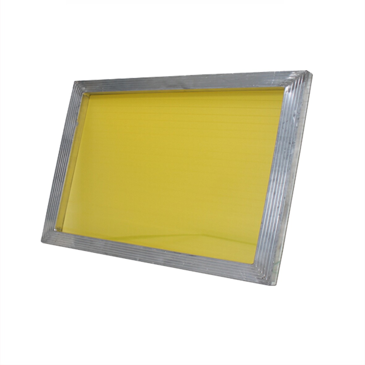 Screen printing frame for plastisol ink printing