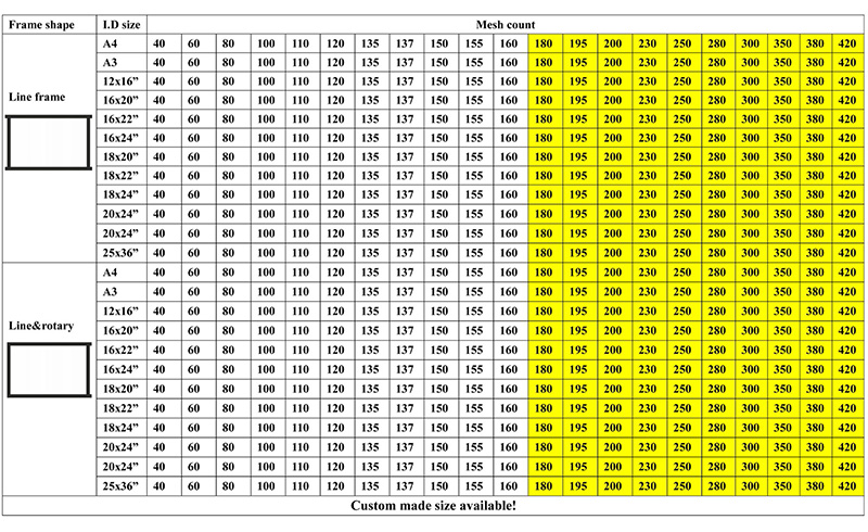 16x24inch line table printing frame with mesh 2.jpg