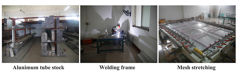 Aluminum running table printing frame with mesh 3.jpg
