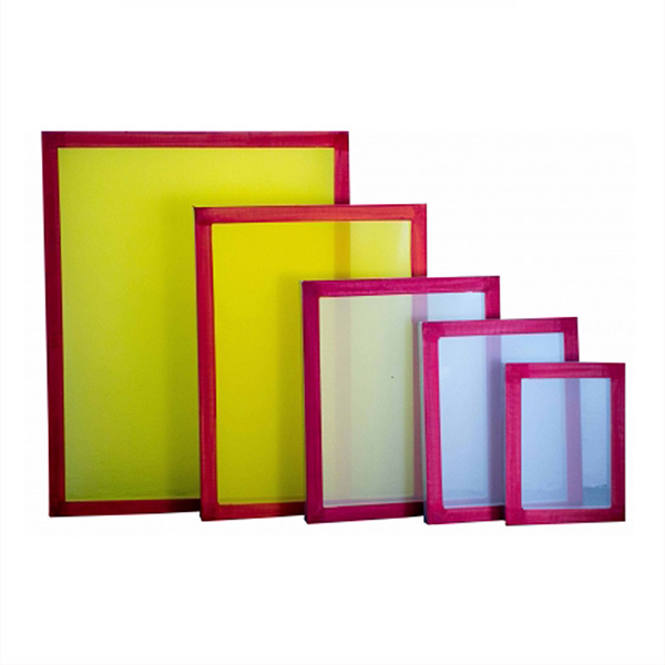 INTSUPERMAI 6pc 23Inch x31Inch Aluminum Silk Screen Frame with 200 Mesh Yellow Pre-Stretched Silk Screen Printing Frame 
