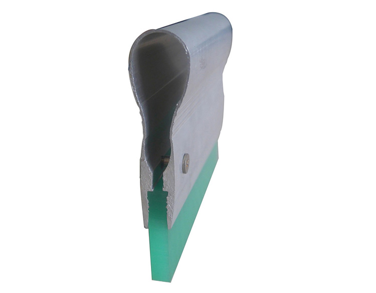 Serigraphy aluminum handle rubber squeegee.jpg