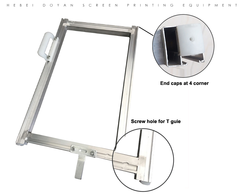 25x36 aluminum screen printing frame with 380 mesh